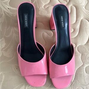 Nine West Pink & Orange Sandals..2pairs..